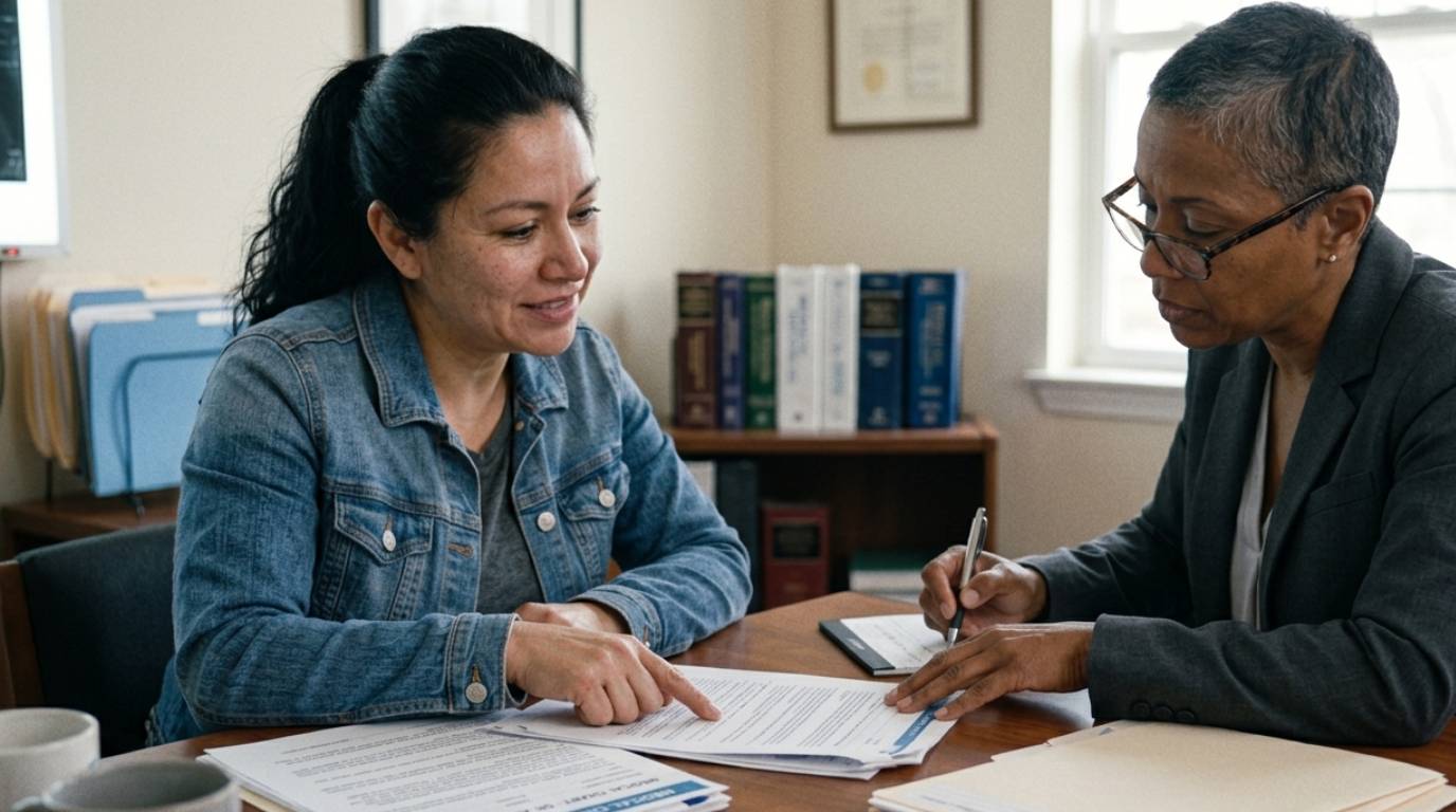 Insurer's independent medical exam — a brief, clinical once-over